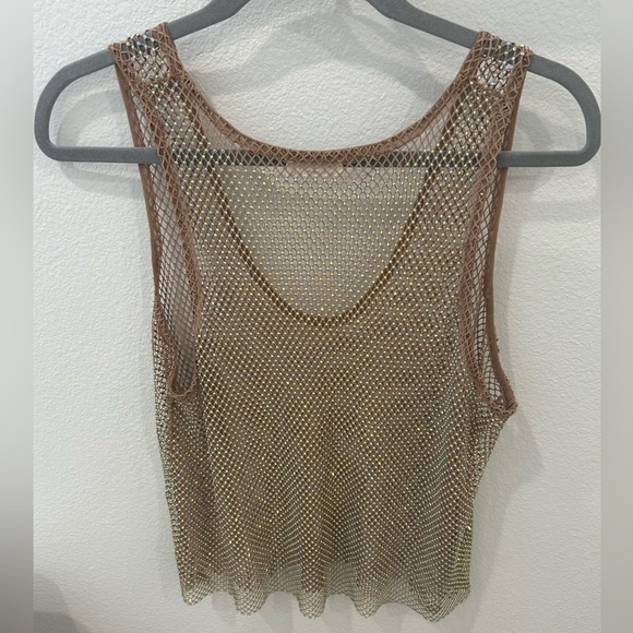 Free People Intimately Rhinestone Tank, L - Picture 5 of 7